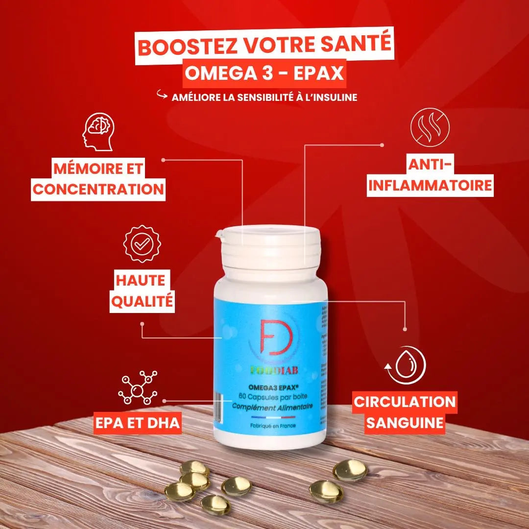Oméga 3 EPAX® Foodiab